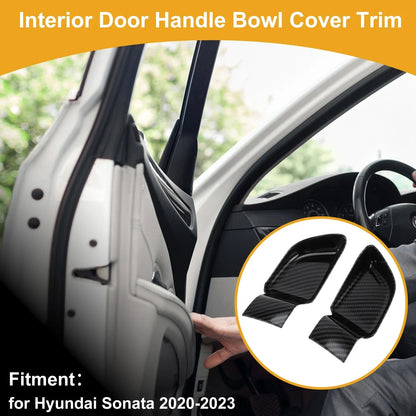 Interior Door Handle Bowl Cover Trim for Hyundai Sonata (2020-2023)