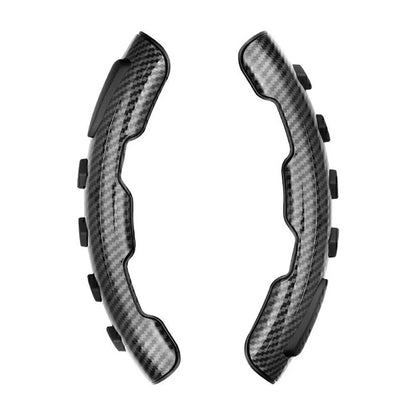 Black ABS Non-Slip Steering Wheel Covers for Honda Civic Accord CR-V