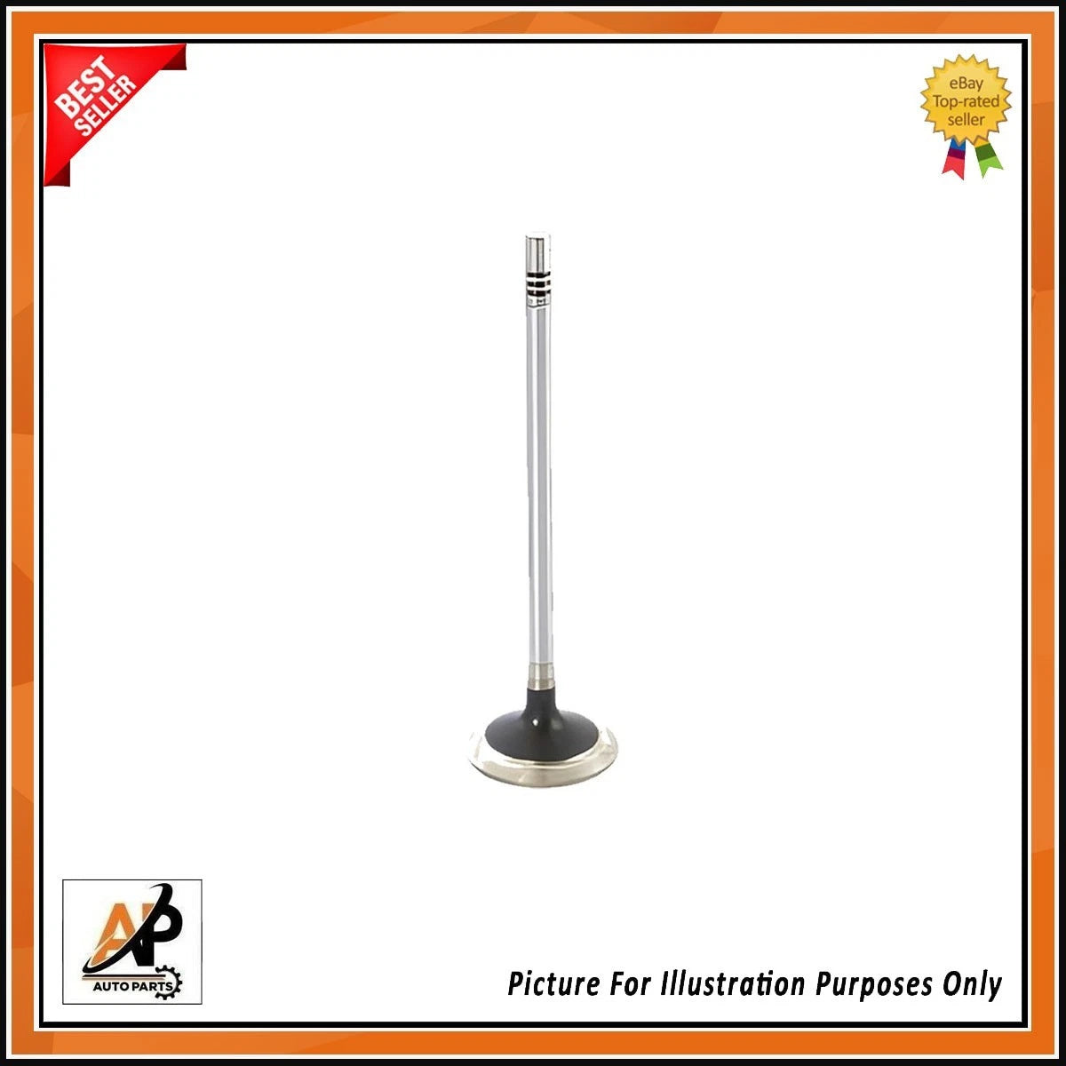 Exhaust Valves Set of 8 for Citroën 3.0 HDi Diesel Engine (2000–2011)