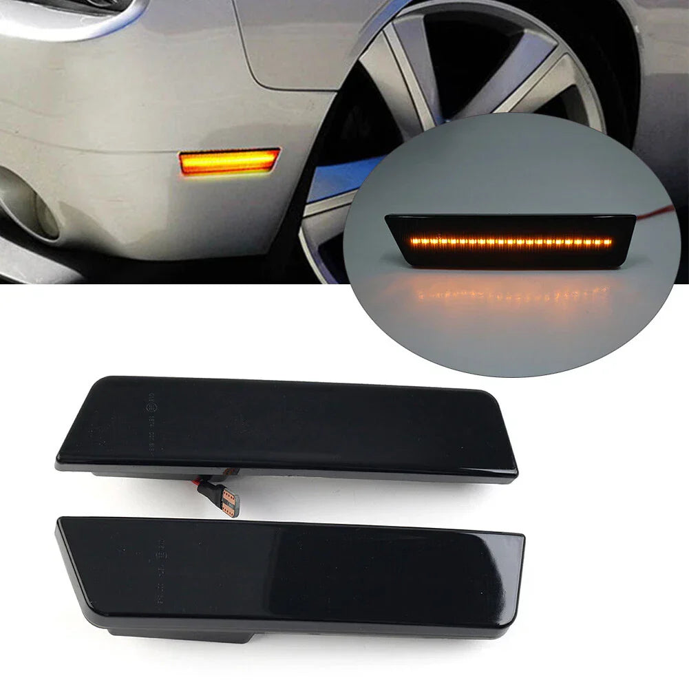 LED Front Side Marker Lights for Dodge Challenger, Charger (2008-2014)