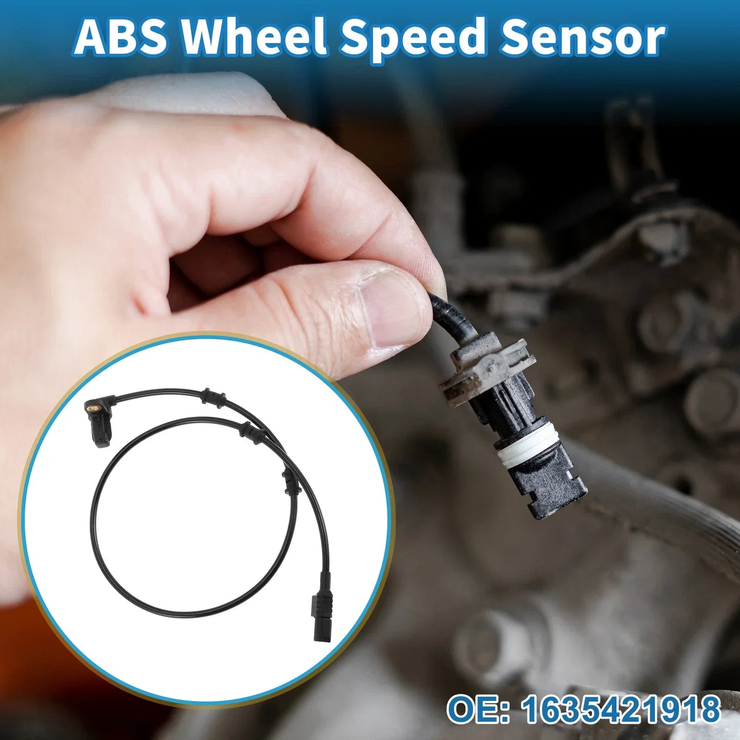 ABS Wheel Speed Sensor for Mercedes-Benz ML500 (2003-2005)
