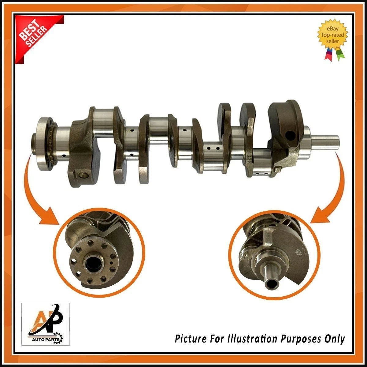 Crankshaft Bearing Set OEM Replacement for BMW M5 M6 (2018–2021)