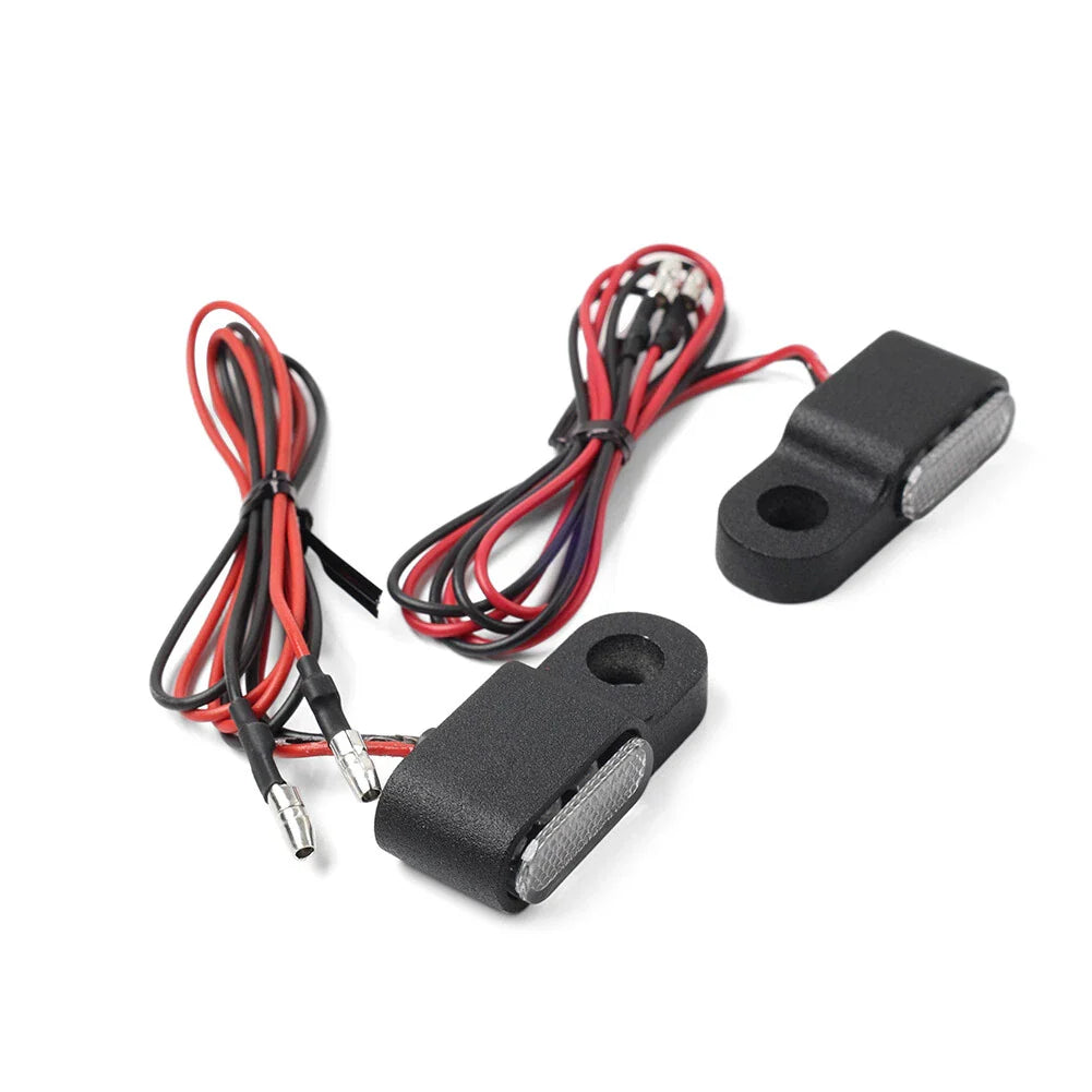 Universal Mini Motor Turn Signal Blinker Lights Amber for Motorcycle