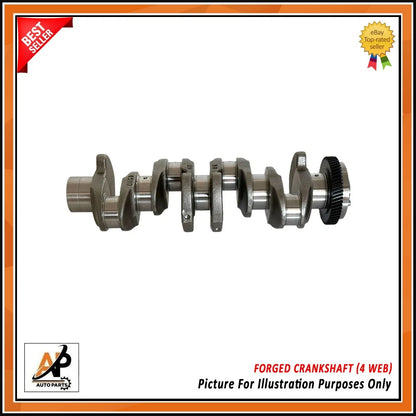 Forged Crankshaft OEM Replacement for Mercedes OM651 C Class W204 (2010–2015)