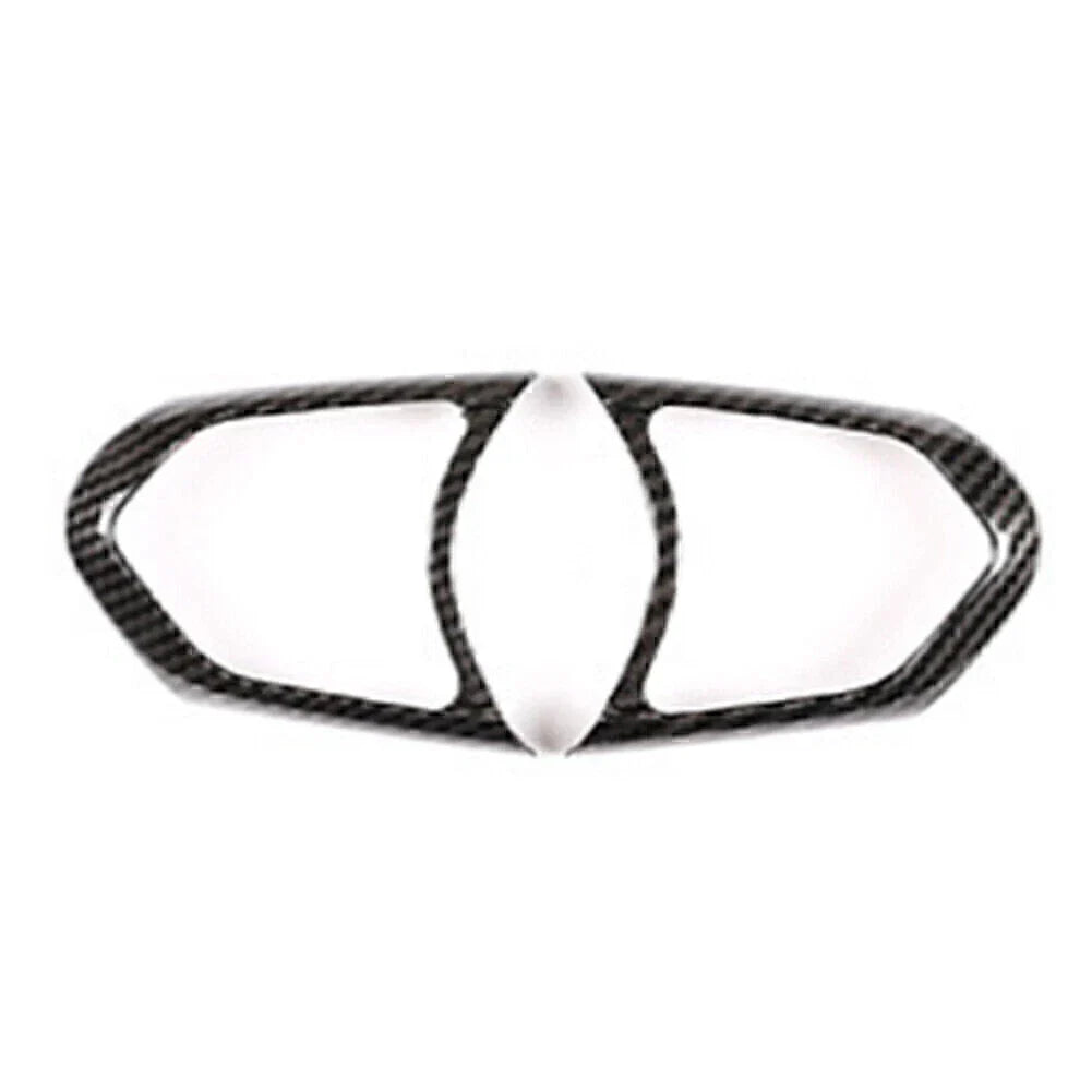 Carbon Fiber Steering Wheel Cover Trim for BMW M3 M4 M5 X5 (2012-2023)