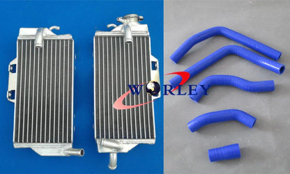 Aluminum Radiator & Hose for Honda CR125 CR125R (2005-2007)