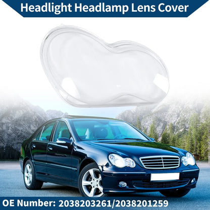 Front Right Headlight Lens Cover for Mercedes-Benz (2003-2009)
