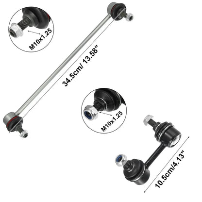 4pcs Front Sway Bar Links Stabilizer Kit for Honda Civic (2012-2015)
