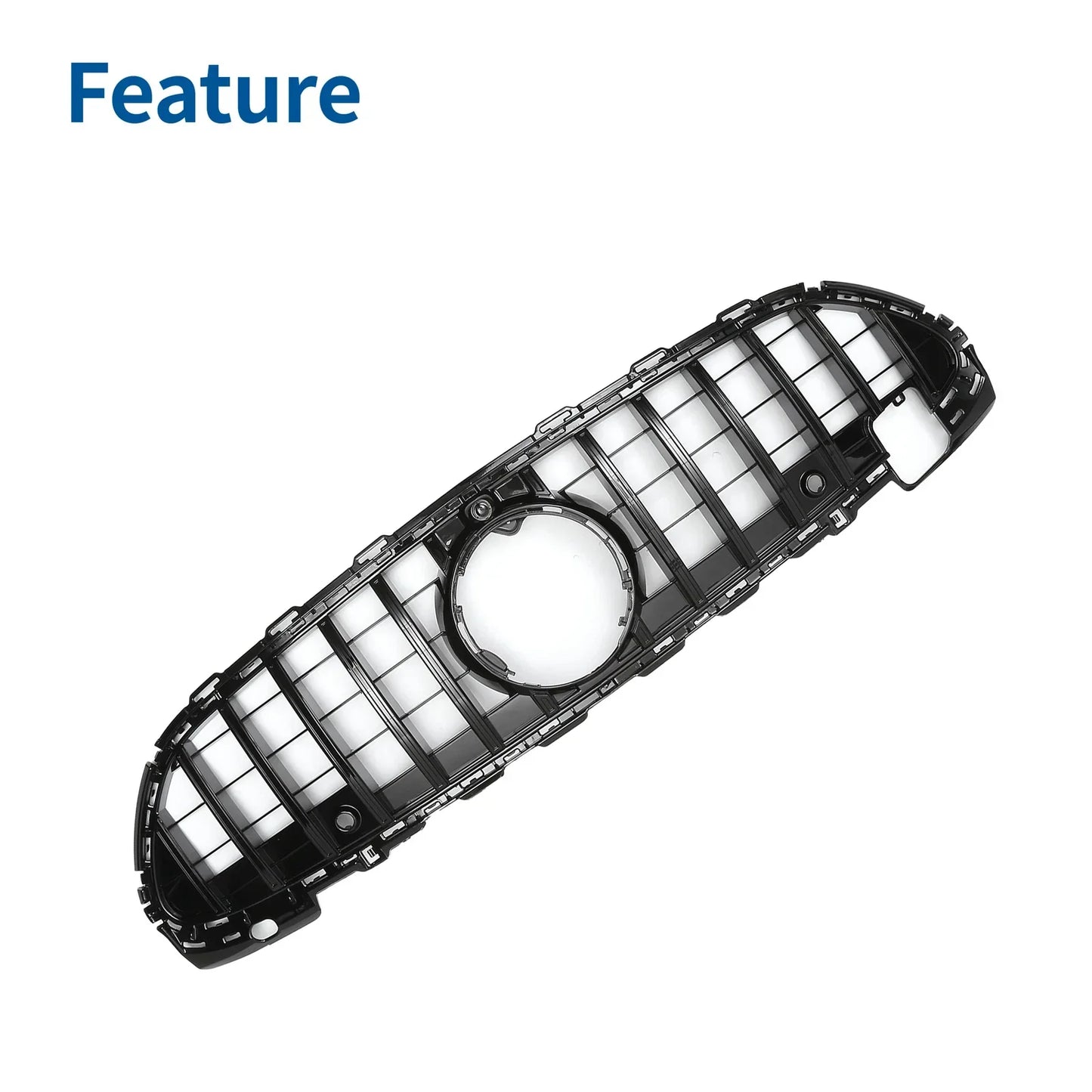 Front Upper Bumper Grille for Mercedes-Benz C200 AMG Body Styling (2023)