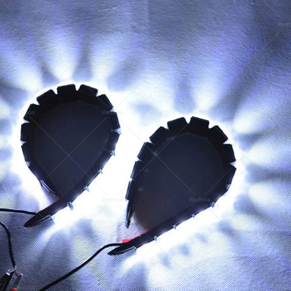 9 LED DRL Fog Lights for Car Auto Head Lamp 12V