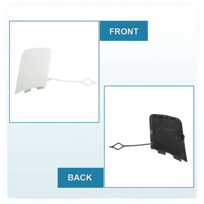 Front Bumper Tow Hook Cover for BMW X1 E84 (2012-2015) - ABS White