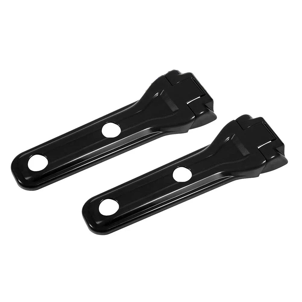 Spare Tire Tailgate Hinge Covers for Jeep Wrangler JL (2018-2022) Black