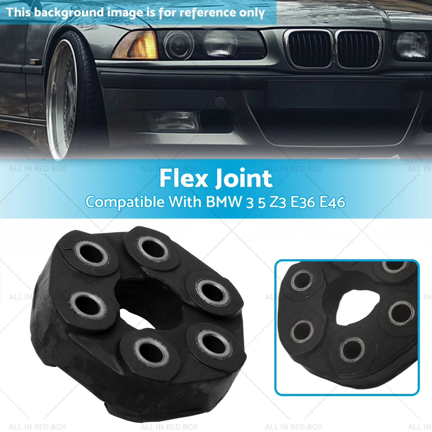 Universal Flexible Guibo Joint Drive Shaft Coupling for BMW E36 E46 (1992-2006)