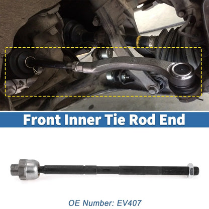 2 x Front Inner Tie Rod End Links for Dodge Ram 1500 (2002-2005)