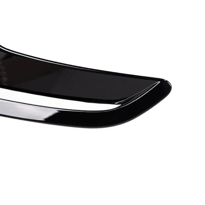 2 x Black Side Wing Air Draft Fender Trim for BMW X5 F15 (2014-2016)