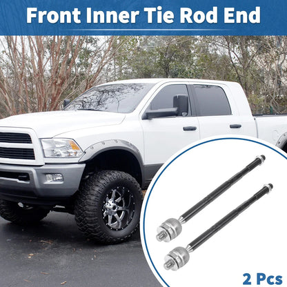 2 x Front Inner Tie Rod End Links for Dodge Dart & Chrysler 200 (2013-2016)