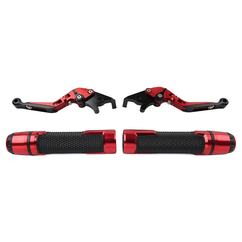 Folding Extendable Brake Clutch Levers Grip Set for Ducati Monster (2008-2016)