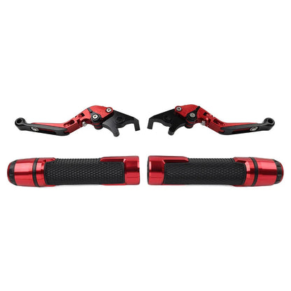 Folding Extendable Brake Clutch Levers Grip Set for Ducati Monster (2008-2016)