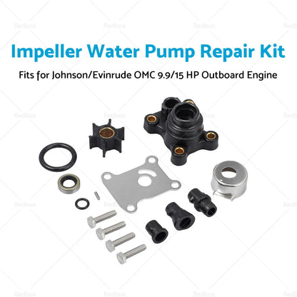 9.9hp & 15hp Impeller Water Pump Repair Kit for Johnson Evinrude