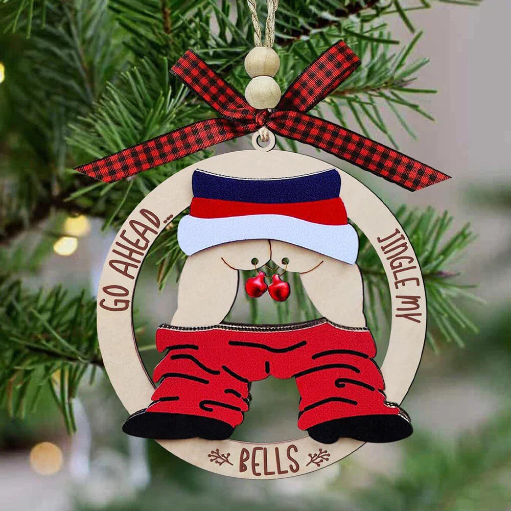 Jingle My Bells Christmas Ornaments for Adults - Funny Gift