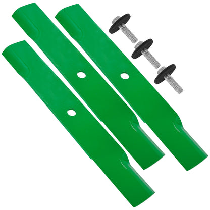 Deck Blade with Bolts Replacement for John Deere 140 314 316 317 (1974–1986)