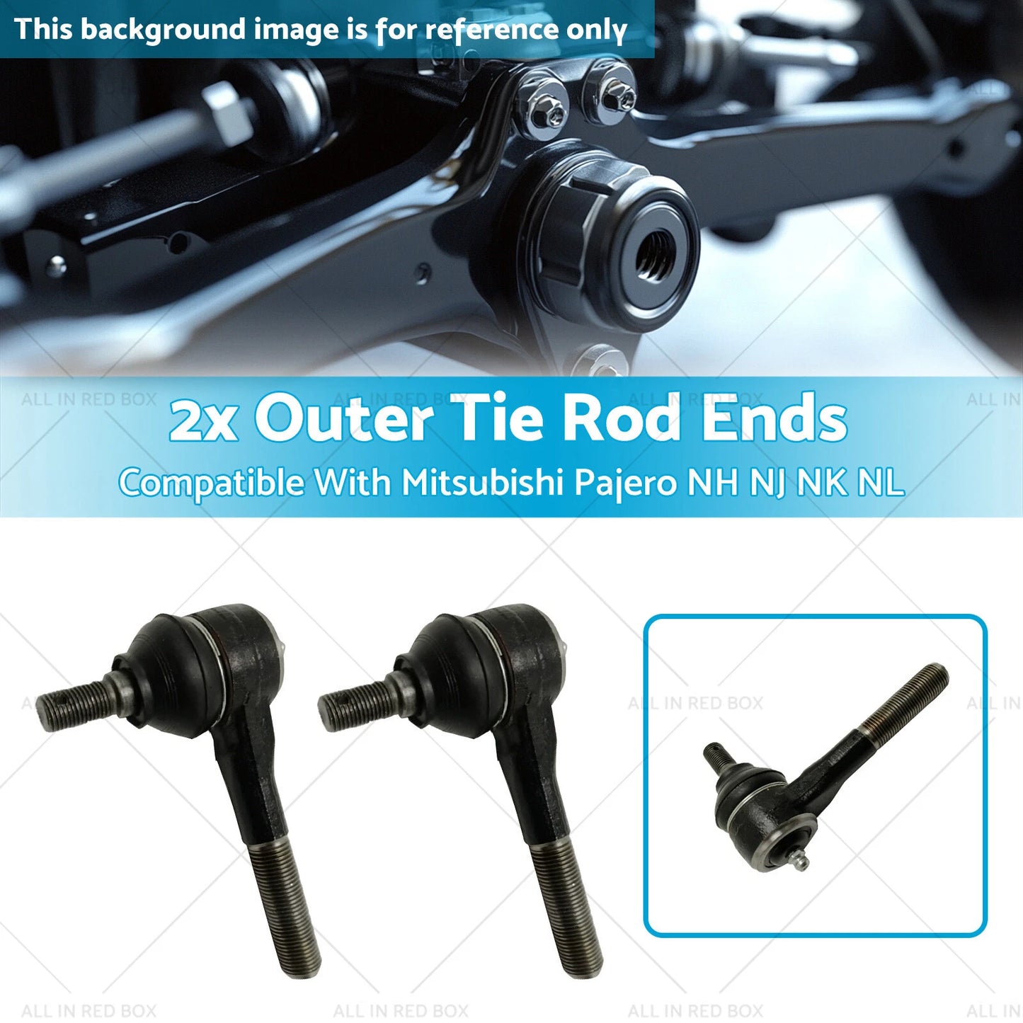 Outer Tie Rod Ends for Mitsubishi Pajero NH NJ NK NL (1991-2000)