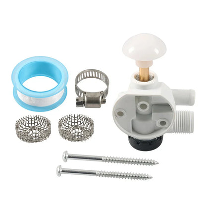 Upgraded Toilet Water Valve Assembly for Dometic Sealand (Fits 385314349)