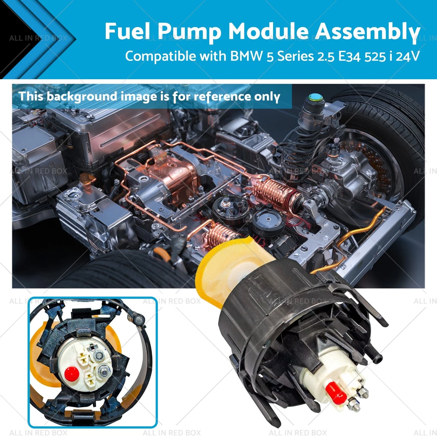 Fuel Pump Module Assembly for BMW 5 Series E34 525i (1988-1995)
