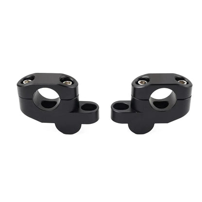 28mm Offset Handlebar Clamp Mount for Honda, Suzuki, Yamaha, Kawasaki