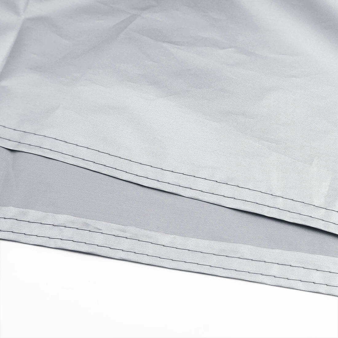 Black & Silver Outdoor Motorcycle Cover for Honda, Suzuki, Kawasaki