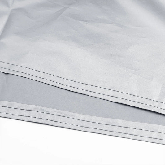 Black & Silver Outdoor Motorcycle Cover for Honda, Suzuki, Kawasaki