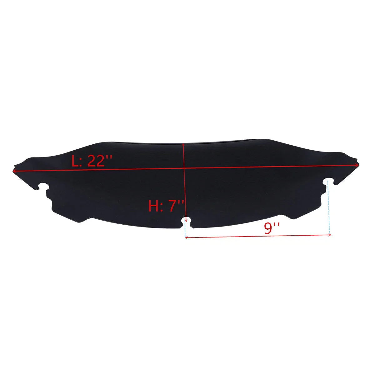 Windscreen 7" for Harley Electra Tri Glide FLHT (2014 - 2024)