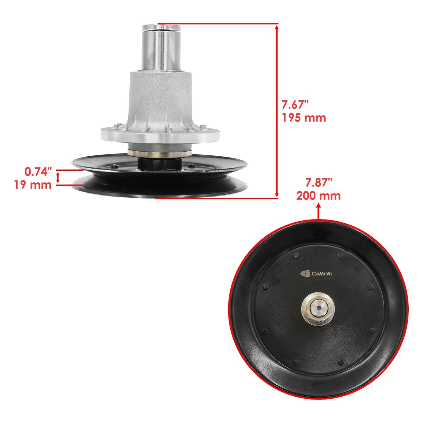 Deck Spindle 48 Inch for Exmark Lazer Z LZAS20BV484 (2005–2005)