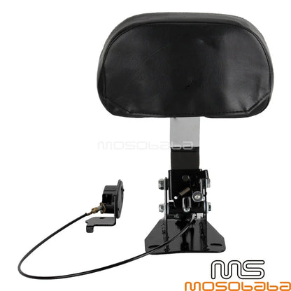 Driver Rider Backrest Pad Mount Kit for Harley Touring Street Glide (2009-2021)
