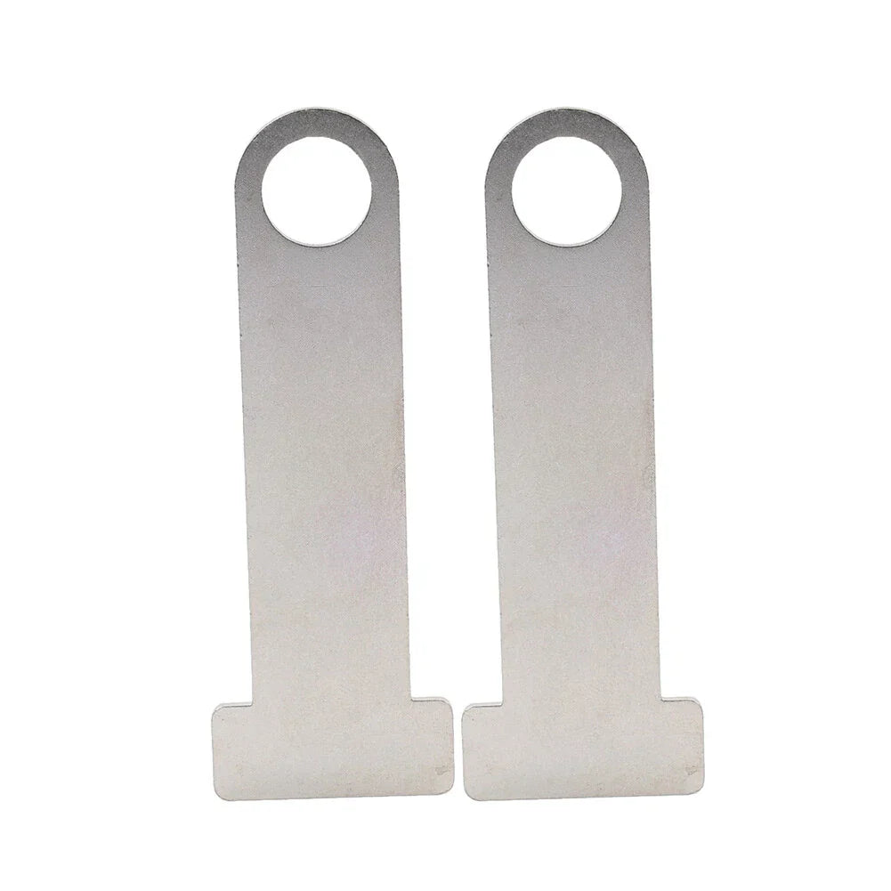 Universal Motorcycle Helmet D-Ring Steel Lock Extensions for Scooter Biker