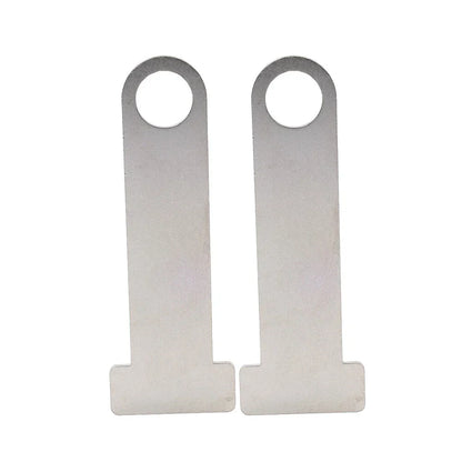 Universal Motorcycle Helmet D-Ring Steel Lock Extensions for Scooter Biker