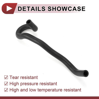 Heater Hose for Honda Accord 2.3L (1998-2002) Rubber Black 1 x Piece