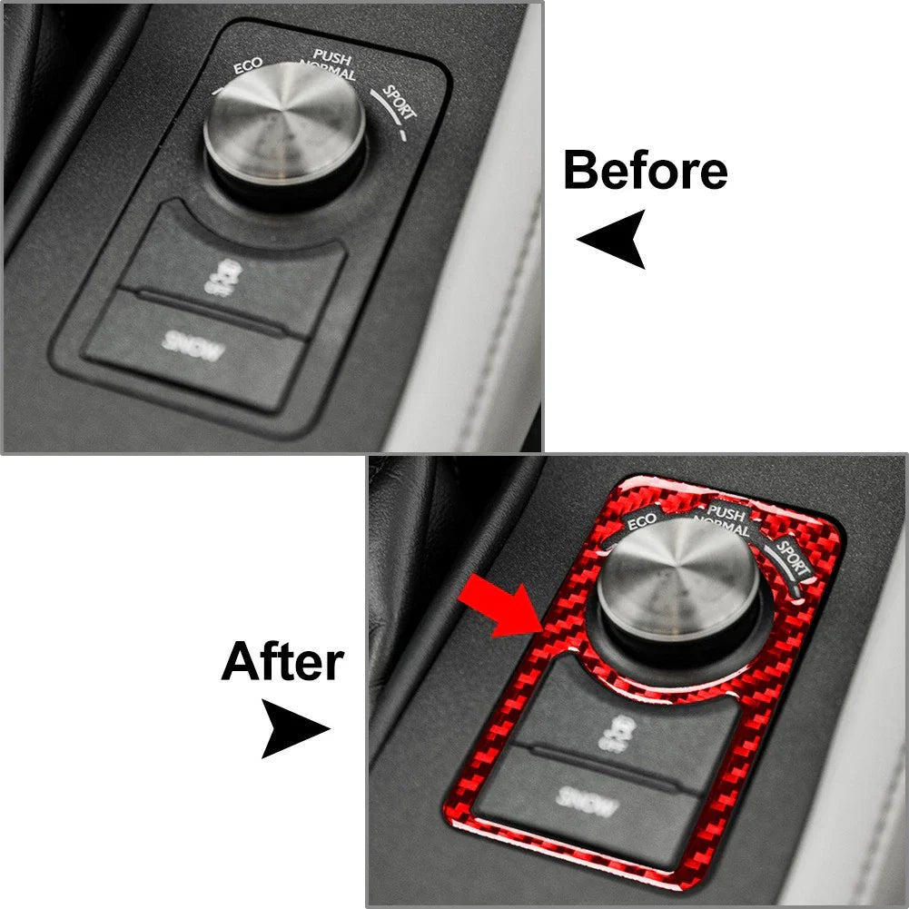 Interior Media Control Base Cover Trim Red for Lexus RC300 350 200T (2015-2024)