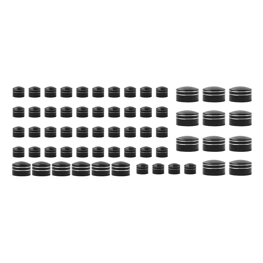 61X Engine Bolt Topper Cap for Harley Touring Road King Street Glide (1999-2006)