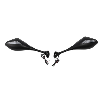 LED Turn Signal Rear View Mirrors for Honda CBR500R (2013-2018) CBR600RR (2003-2025)