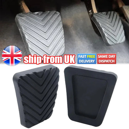 2pcs Rubber Brake Clutch Foot Pedal Pad Covers for Hyundai H-1 Starex (2001–2016)