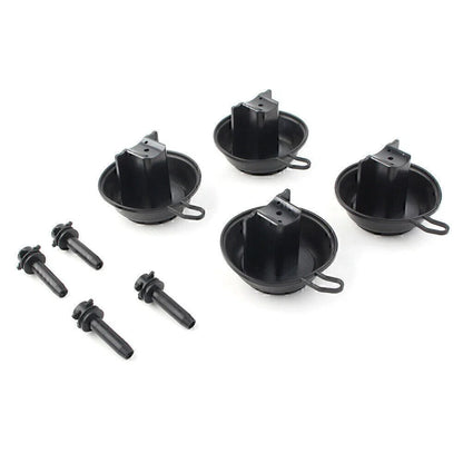 4 x Carburetor Repair Kits for Honda CBR400 NC29, CBR250 NC22 (1990-1999)