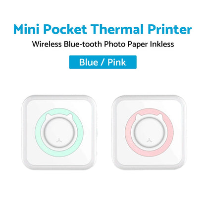 Inkless Photo Paper for Pocket Thermal Printer - Wireless Bluetooth