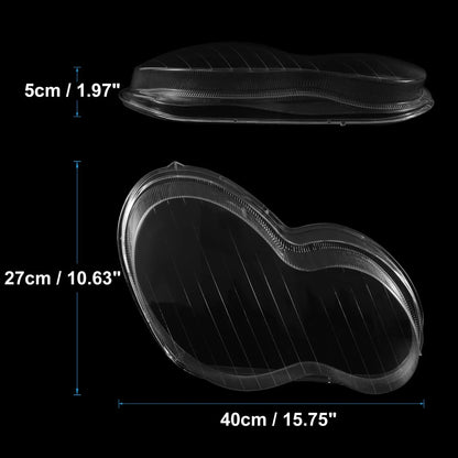Front Headlight Lens Cover for Mercedes-Benz C230 (2006-2007)