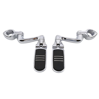 360 Adjustable Highway Foot Pegs 1.25" for Motorcycle Engine Guard