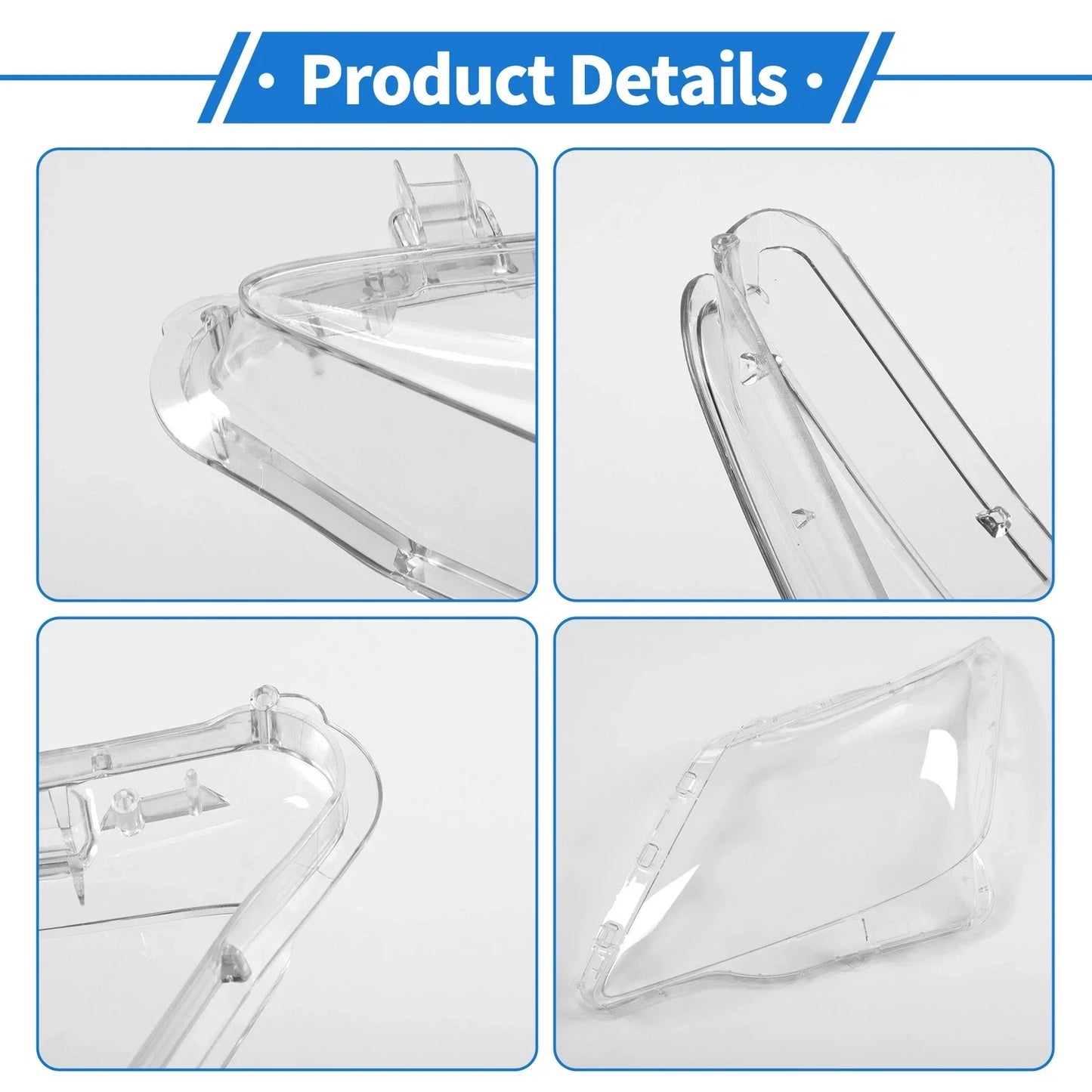 Car Front Left Headlight Lens Cover for Lexus LX570 (2007-2012)