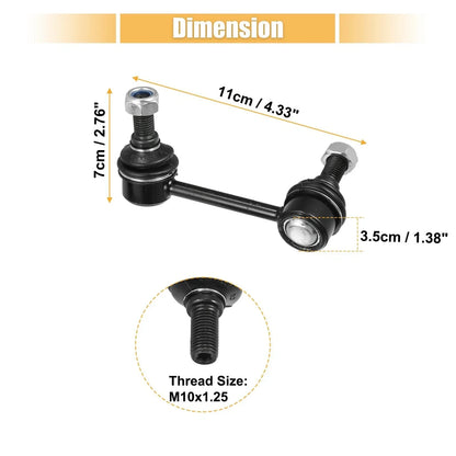2 x Rear Sway Bar Links for Honda Civic (2001-2005)