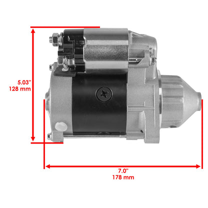 Caltric Starter Replacement for Kawasaki Engines (2005–2010)