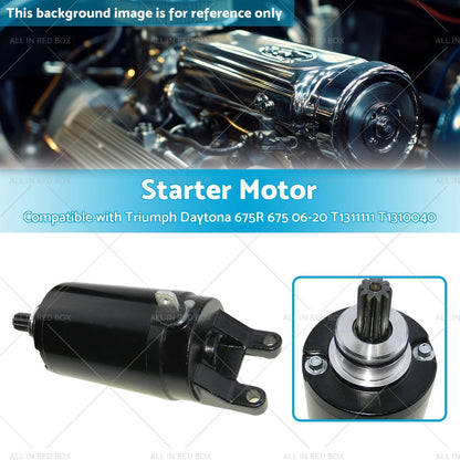 Starter Motor for Triumph Daytona 675R 675 (2006-2020)