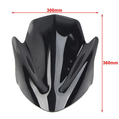 Blue Windshield for Kawasaki ER-6N ER6N (2012-2016)